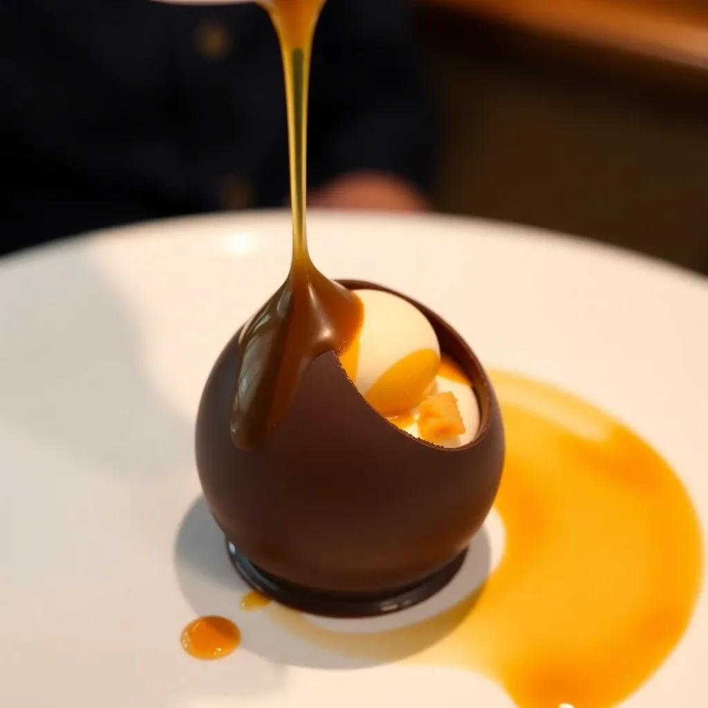 Valrhona Chocolate Soufflé