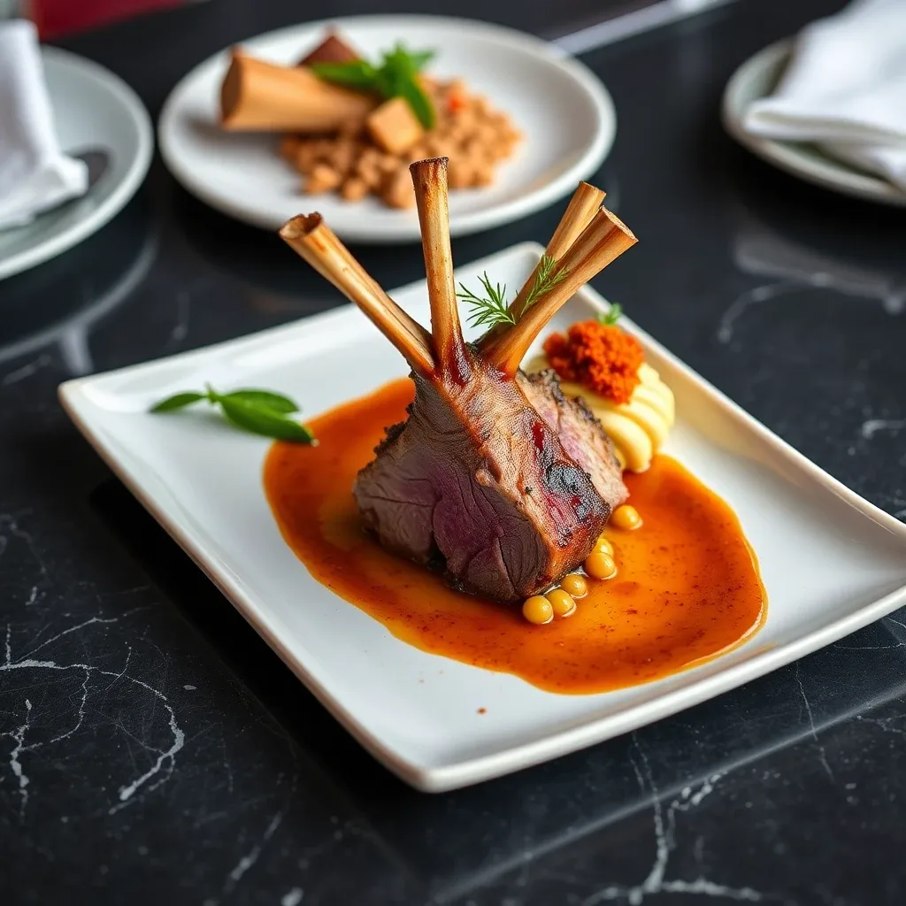 Herb-Crusted Rack of Lamb